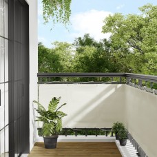 Balkona aizslietnis, krēmkrāsas, 75x800 cm, 100% poliestera