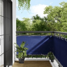 Balkona aizslietnis, zils, 75x700 cm, 100% poliestera oksforda