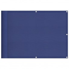 Balkona aizslietnis, zils, 75x800 cm, 100% poliestera oksforda