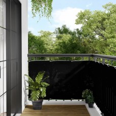 Balkona aizslietnis, melns, 90x800 cm, 100% poliestera oksforda