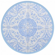 Āra paklājs, ø160 cm, zilgans pp