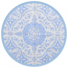 Āra paklājs, ø200 cm, zilgans pp