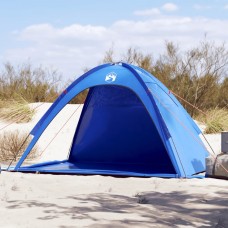 Pludmales telts, zila, ūdensizturīga