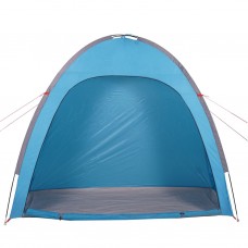 Mantu telts, zila, ūdensizturīga