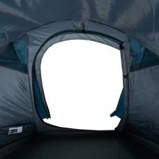Kempinga telts, tuneļa, 3 personām, zila, ūdensnecaurlaidīga