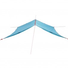Kempinga tents, zila, 300x294 cm, ūdensizturīga