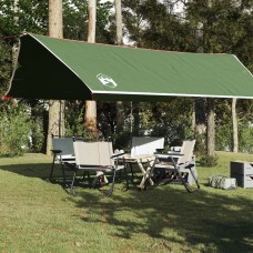 Kempinga tents, zaļa, 500x294 cm, ūdensizturīga