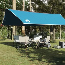 Kempinga tents, zila, 500x294 cm, ūdensizturīga