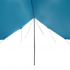 Kempinga tents, zila, 460x305x210 cm, ūdensizturīga