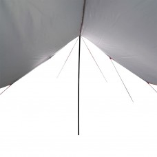 Kempinga tents, oranža, 460x305x210 cm, ūdensizturīga