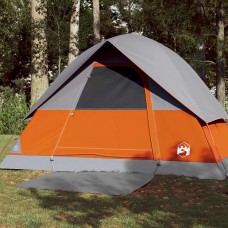 Kempinga telts, 3 personām, oranža, ūdensizturīga