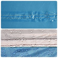 Kempinga vēja aizsargs, zils, 366x152x152 cm, ūdensdrošs