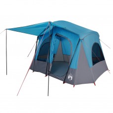 Kempinga telts 5 personām, zila, ūdensdroša