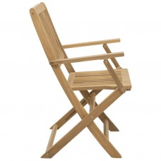 Saliekami dārza krēsli, 2 gab., 58x54,5x90 cm, akācija