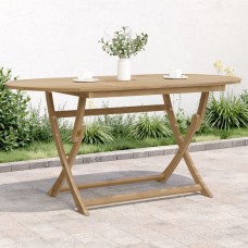 Saliekams dārza galds, 160x85x75 cm, akācijas masīvkoks