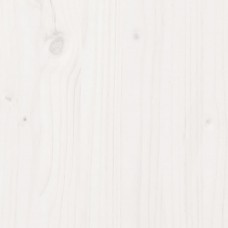 Stādīšanas galds ar plauktu, balts, 82,5x35x75 cm, priedes koks