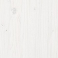 Stādīšanas galds ar plauktiem, balts, 108x45x86,5 cm, priede
