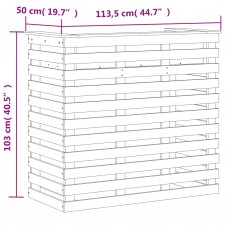 Āra bāra galds, 113,5x50x103 cm, priedes masīvkoks