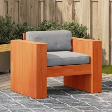 Dārza dīvāns, 79x60x62 cm, vaska brūns, priedes masīvkoks