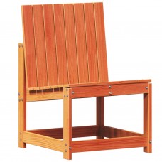 Dārza krēsls, vaska brūns, 50,5x55x77 cm, priedes masīvkoks