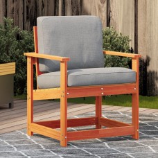 Dārza krēsls, vaska brūns, 62x56x77 cm, priedes masīvkoks