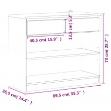Konsoles galdiņš sauda, 89,5x36,5x73 cm, priedes masīvkoks