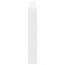 Galvgaļa skapis ar led, balts, 220x17x102 cm