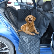 Automašīnas sēdekļa pārsegs suņiem, melns, 137x46x50 cm
