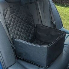 Suņu autokrēsliņš, melns, 45x45x25/55 cm