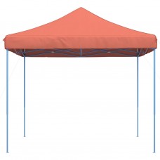 Saliekama svinību telts, sarkanbrūna, 292x292x315 cm