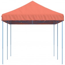 Saliekama svinību telts, sarkanbrūna, 580x292x315 cm