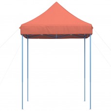 Saliekama svinību telts, sarkanbrūna, 200x200x306 cm