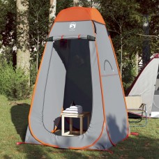 Pārģērbšanās telts, pelēka, oranža, ūdensnecaurlaidīga