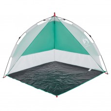 Pludmales telts, jūras zaļa, ūdensnecaurlaidīga