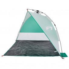 Pludmales telts, jūras zaļa, ūdensnecaurlaidīga