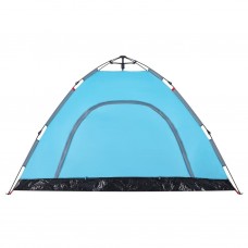 Kempinga telts 4 personām, zila