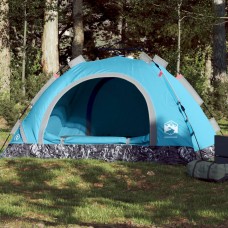 Kempinga telts 4 personām, zila