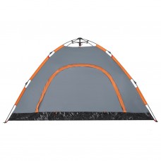Kempinga telts 4 personām, oranža