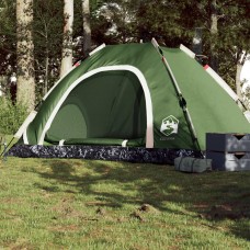 Kempinga telts 5 personām, zaļa, ūdensnecaurlaidīga