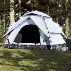 Kempinga telts 5 personām, balta, aptumšojošs audums