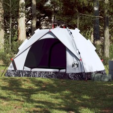 Kempinga telts 2 personām, balta, aptumšojošs audums