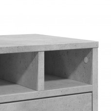 Printera statīvs, betonpelēks, 40x32x22,5 cm, inženierijas koks