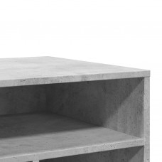 Printera statīvs ar riteņiem, betona pelēks, 60x50x67 cm