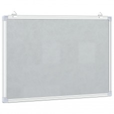 Magnētiska tāfele, balta, 40x30x1,7 cm, alumīnijs