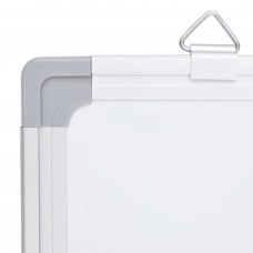 Magnētiska tāfele, balta, 40x30x1,7 cm, alumīnijs