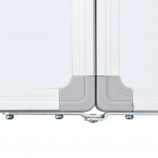 Magnētiska tāfele, salokāma, 120x60x1,7 cm, alumīnijs