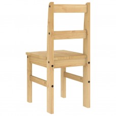 Krēsli panama, 2 gab., 40x46x90 cm, priedes masīvkoks