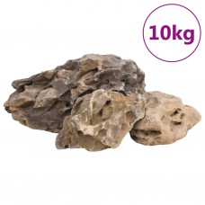Pūķu akmeņi, 10 kg, pelēki, 10-40 cm