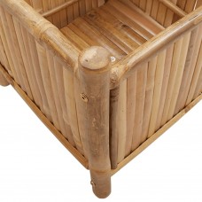 Puķu kaste, 40x40x40 cm, bambuss
