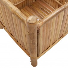 Puķu kaste, 50x50x50 cm, bambuss